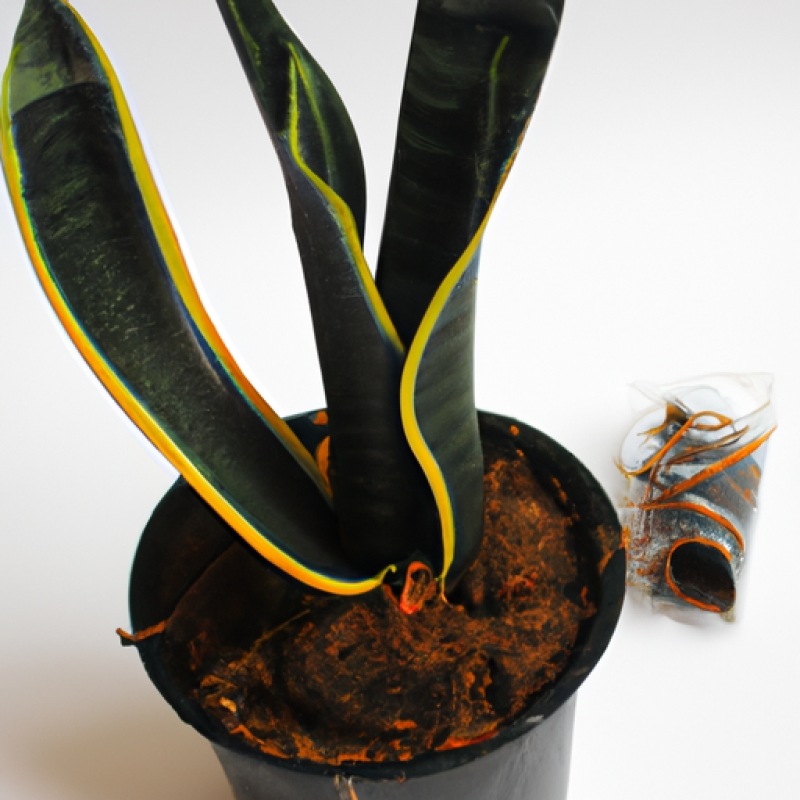 propagate Sansevieria Black Gold